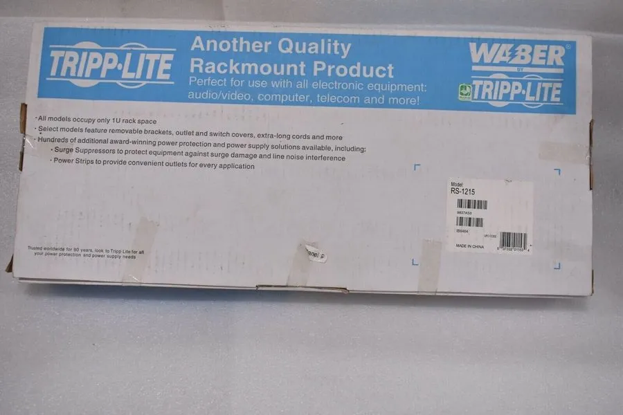 Стойка/шкаф TRIPP LITE RS-1215 12 OUTLET RACKMOUNT POWER STRIP