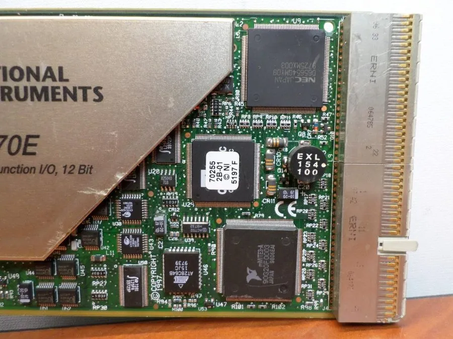 Тестер National Instruments PXI-6070E, 1.25 MS/s Multifunction I/O, 12-Bit — фото лота 2