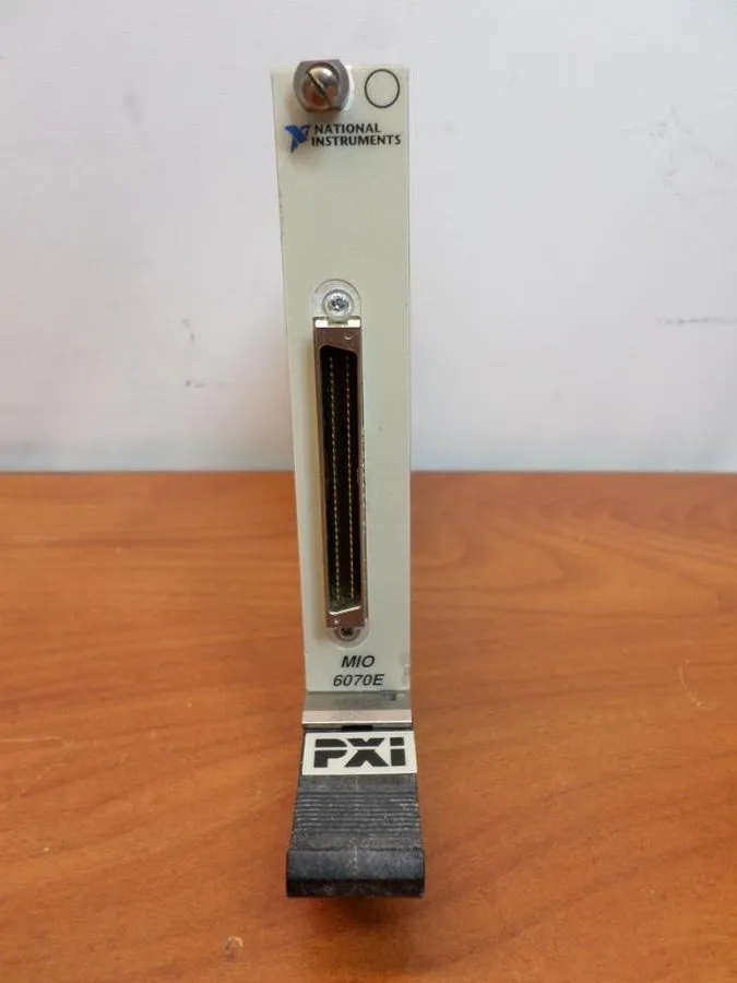 Тестер National Instruments PXI-6070E, 1.25 MS/s Multifunction I/O, 12-Bit — фото лота 4
