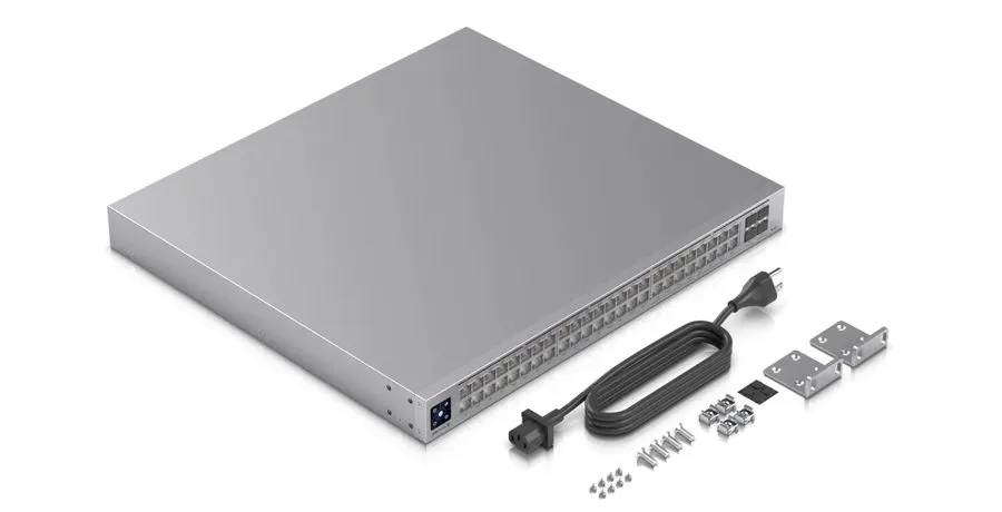 Коммутатор Ubiquiti UniFi USW-PRO-MAX-48-POE 48 Port 48x2.5GbE 10G PoE++ Switch