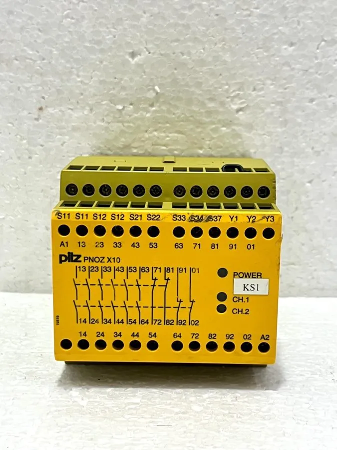 Реле безопасности Pilz PNOZ X10 24VDC Safety Relay 2494