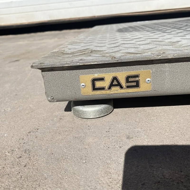 Весы CAS HFS-410 Floor Scale, 48 x 48 x 3.5 Base Only 10,000 x 2 lbs — фото лота 2
