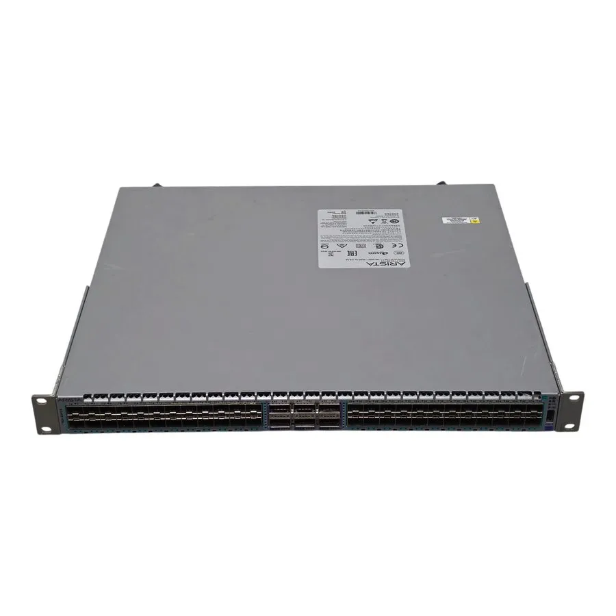 Коммутатор Arista DCS-7160-48YC6-R Switch 48x 1/10/25G SFP28 6x 100G QSFP28 brac