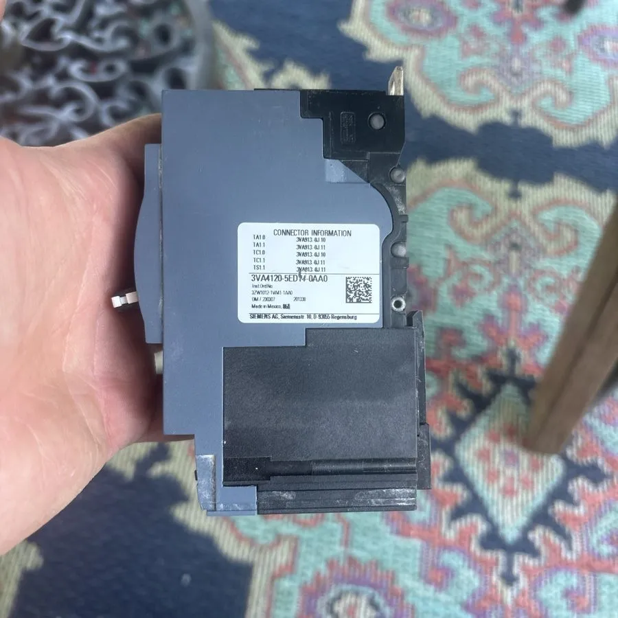Автоматический выключатель TAKE OUT SIEMENS 3VA4120-5ED14-0AA0 CIRCUIT BREAKER 1