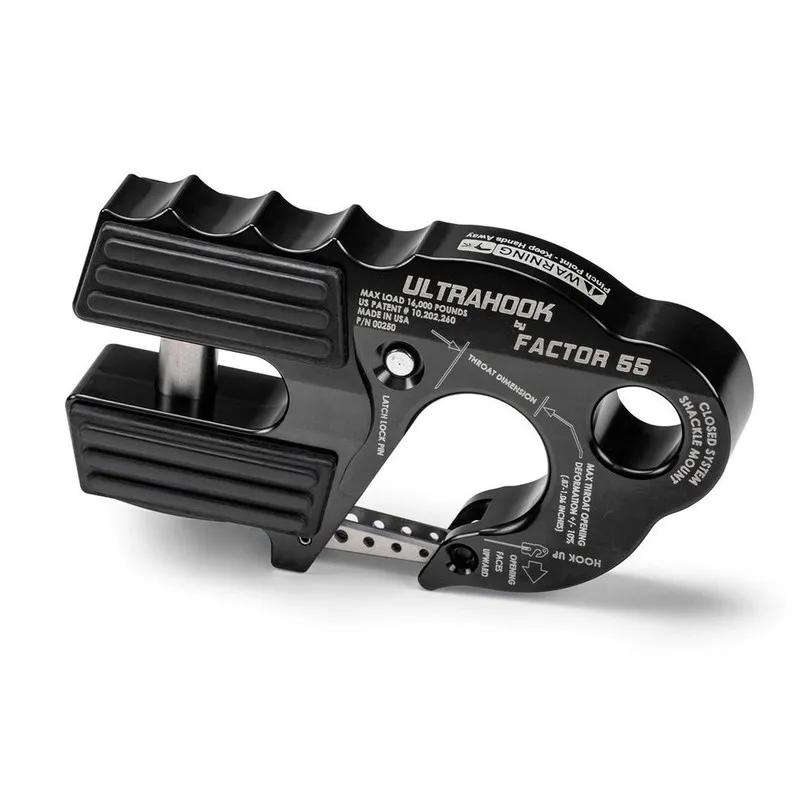 Такелажная скоба Factor 55 00250-04 UltraHook Closed System Winch Shackle Mount 