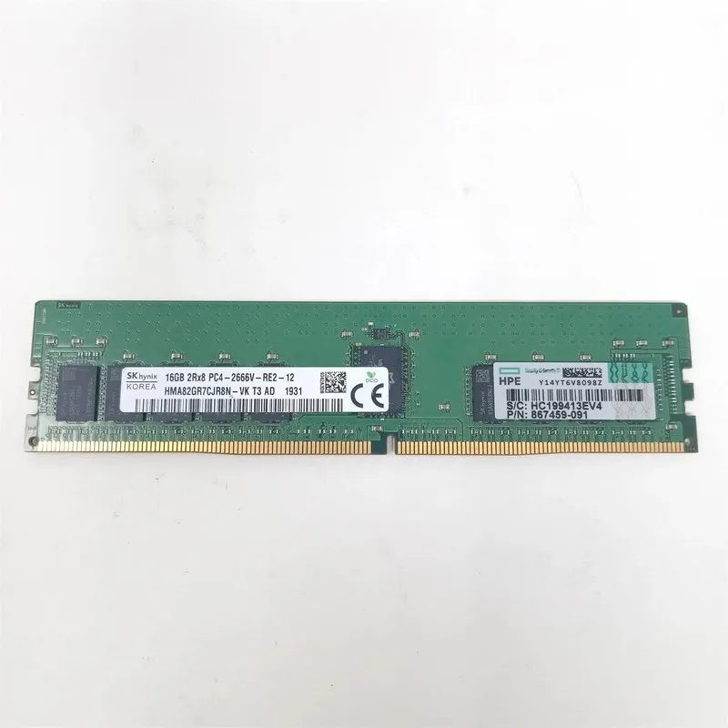 Модуль памяти Micron 16GB 2Rx8 DDR4 PC4-2666V-RE2-12 ECC Server RAM MTA18ASF2G72