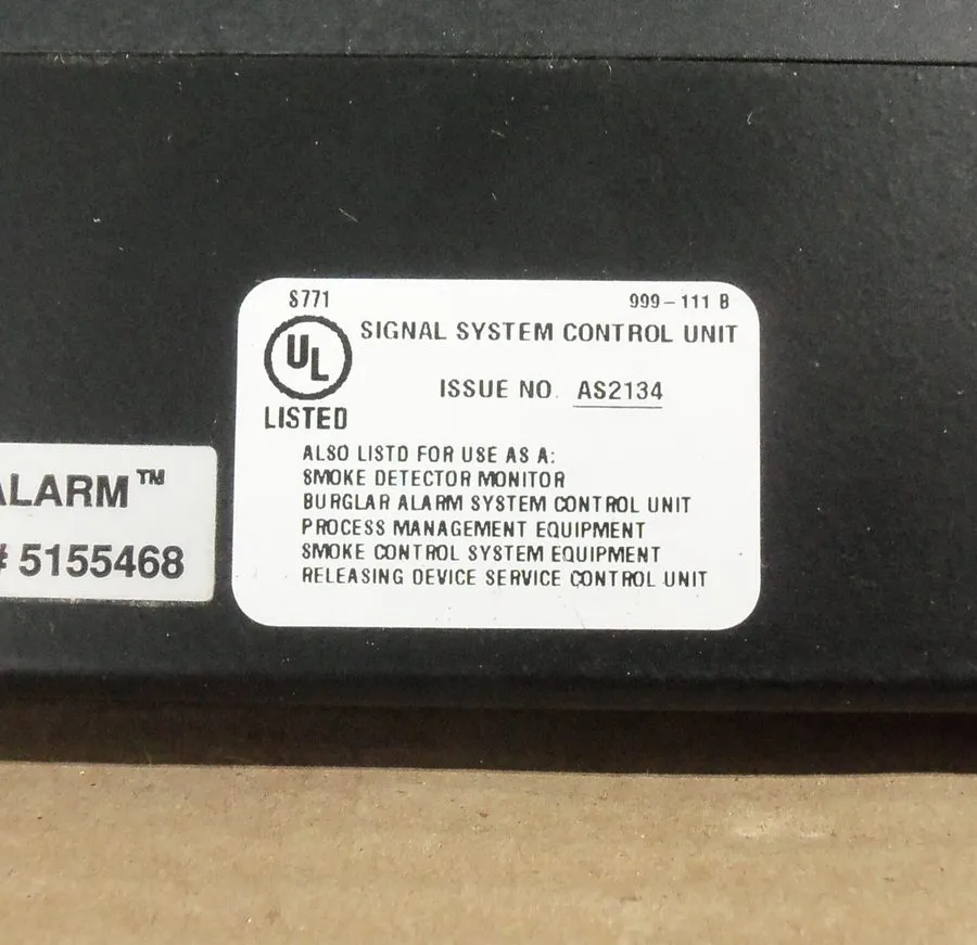 Панель оператора SIMPLEX 4100-9111 MAIN OPERATOR INTERFACE 4100 MASTER CONTROL P