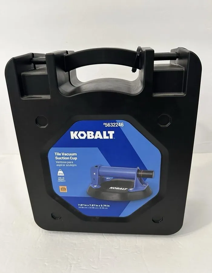 Вакуумная присоска Kobalt 242-lb 7.87-in X 7.87 in X 3.74 in Tile Vacuum Suction