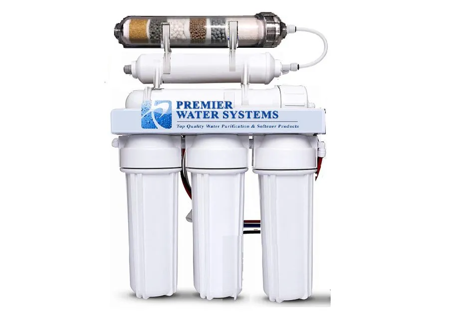 Насос 6 Stage 100GPD Alkaline RO Reverse Osmosis Drinking Water Filter System — фото лота 1