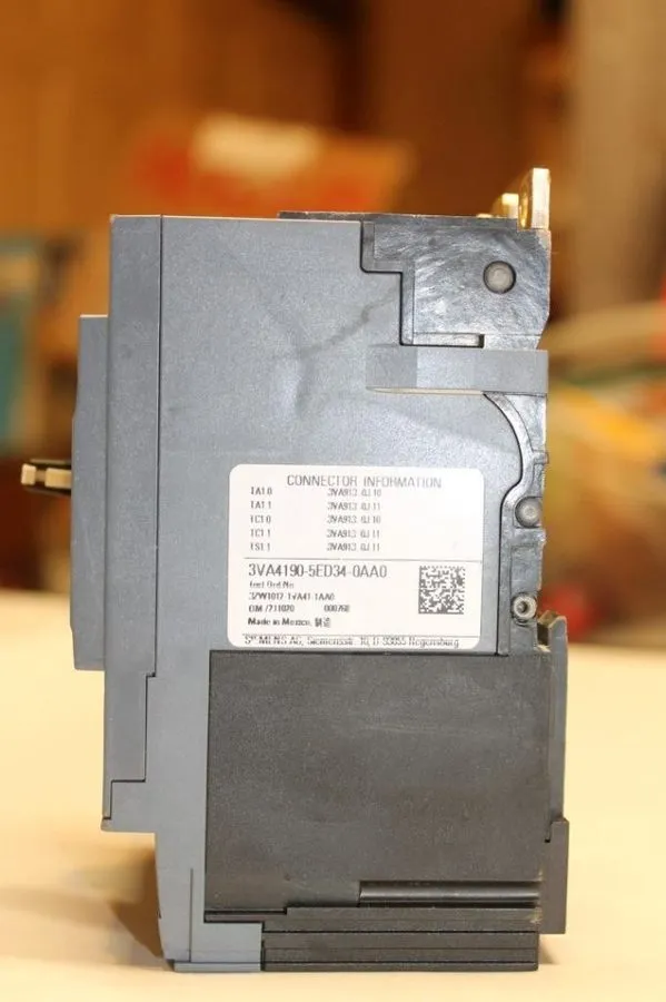 Автоматический выключатель Siemens 3va4190-5ed34-0aa0 90amp circuit breaker type