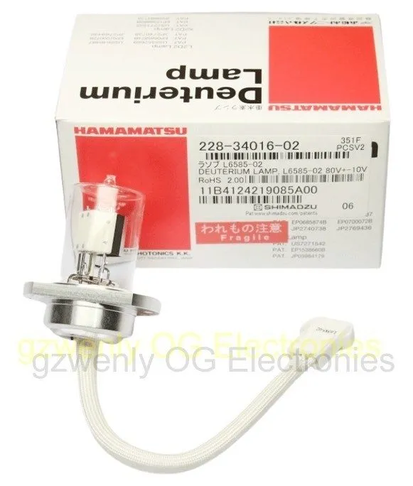 Хроматограф shimadzu L6585-02 D2 SPD-10A 20A 15C Deuterium lamp chromatograph