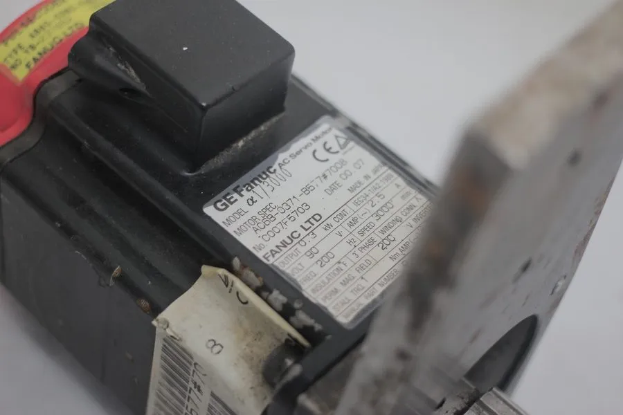 Серводвигатель GE Fanuc AC Servo Motor A06B-0371-B675#7008 A860-0360-T001 A06B03 — фото лота 2