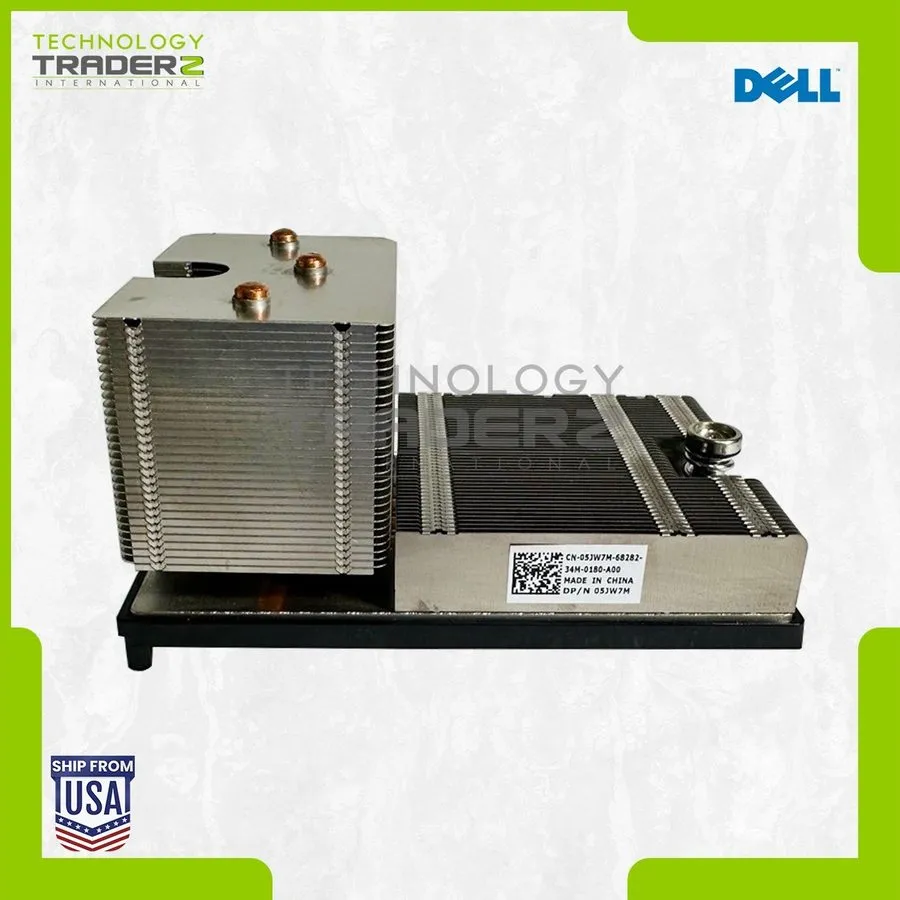Комплектующее сервера Dell PowerEdge R720 CPU Cooling Server Heatsink 05JW7M 5JW