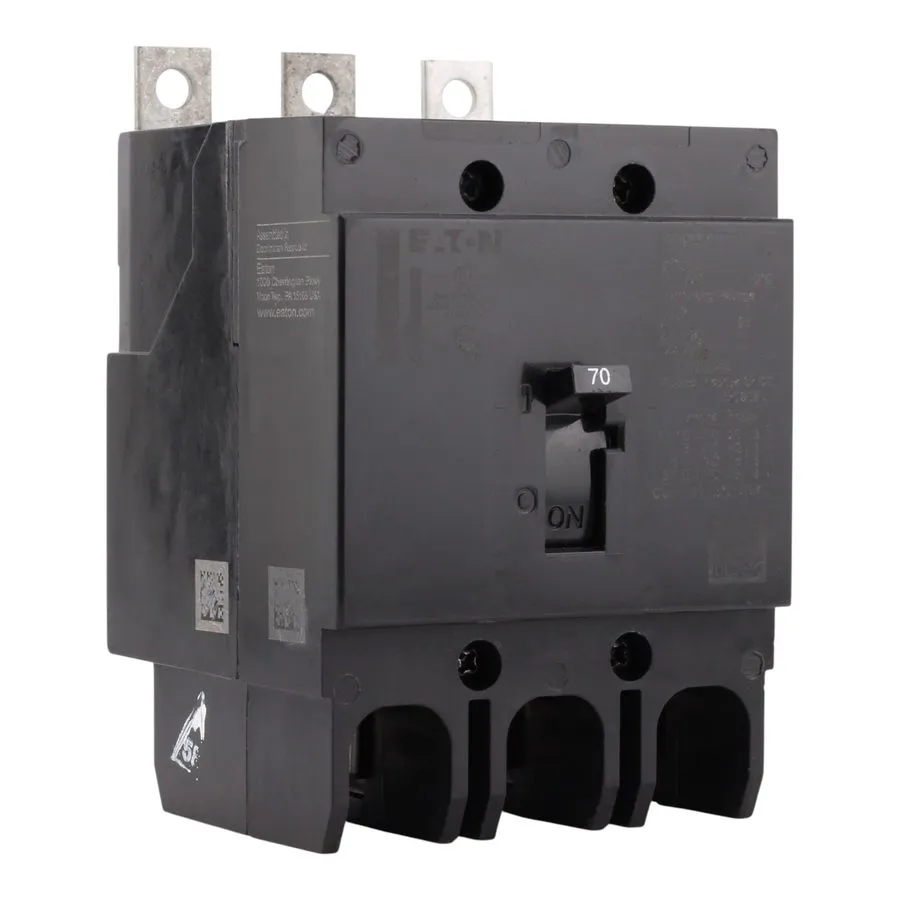 Автоматический выключатель Westinghouse GHB3070 3 Pole 70 Amp 480V AC Circuit Br — фото лота 1