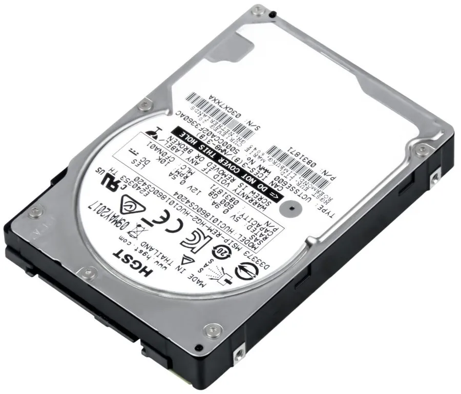 Сервер HGST Ultrastar C10K1800 1.2TB 10K SAS-3 2.5" Internal Server HDD 128MB