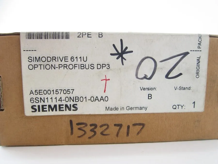 Модуль Siemens 6SN1114-0NB01-0AA0 Simodrive 611U Option Module