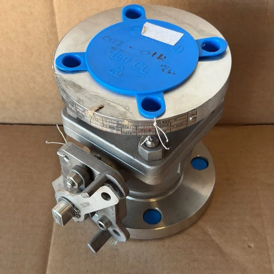 Клапан Warren 6156FS 2” 150 CF8M Flanged Ball Valve Fire Safe Stainless Steel — фото лота 2