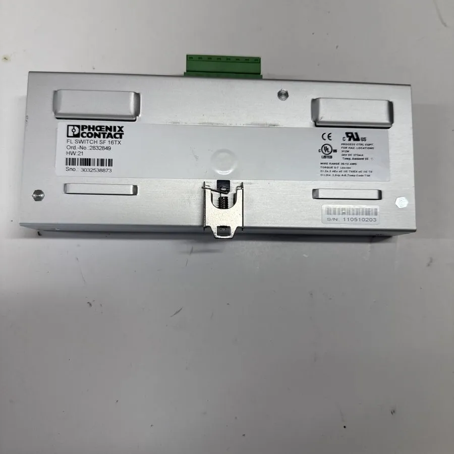 Коммутатор PHOENIX CONTACT SF 16TX 2832849 Ethernet Switch — фото лота 1