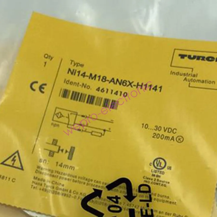 Датчик приближения TURCK NI14-M18-AN6X-H1141 Proximity switch sensor