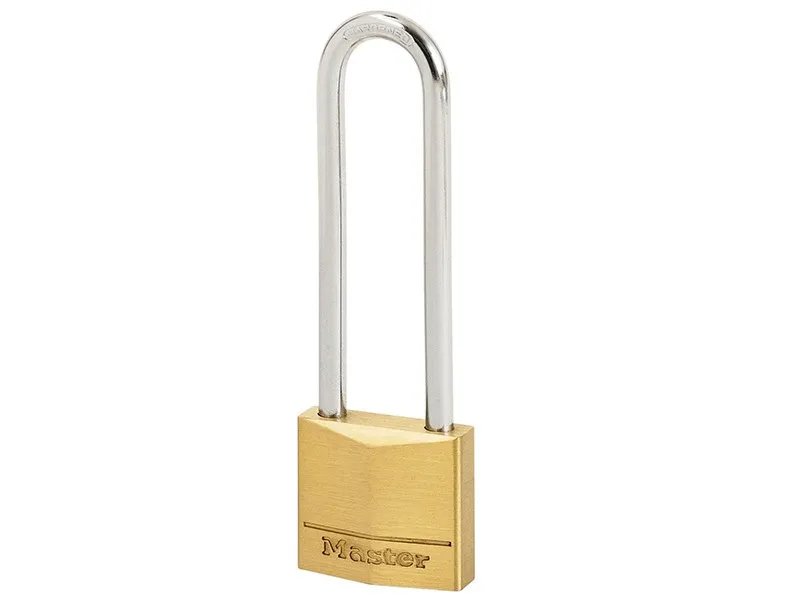 Такелажная скоба Master Lock Solid Brass 50mm Padlock 5-Pin 64mm Shackle MLK150L — фото лота 1