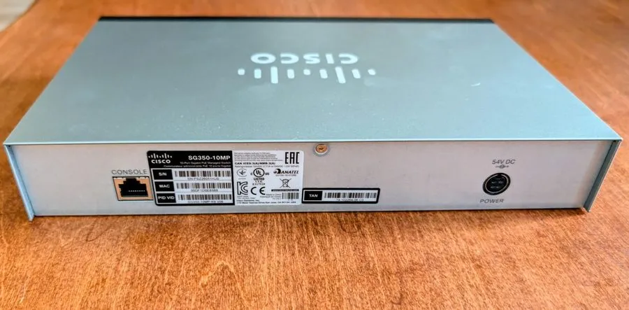 Коммутатор Cisco SG350-10MP-K9-NA 10-Port Gigabit Max PoE+ — фото лота 1