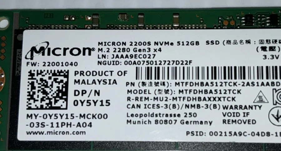 MTFDHBA512TCK