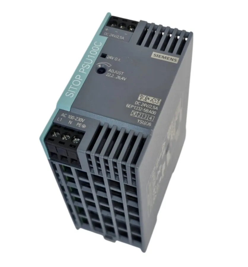 Блок питания SIEMENS 6EP1332-5BA00 SITOP PSU100C POWER SUPPLY 24 VDC