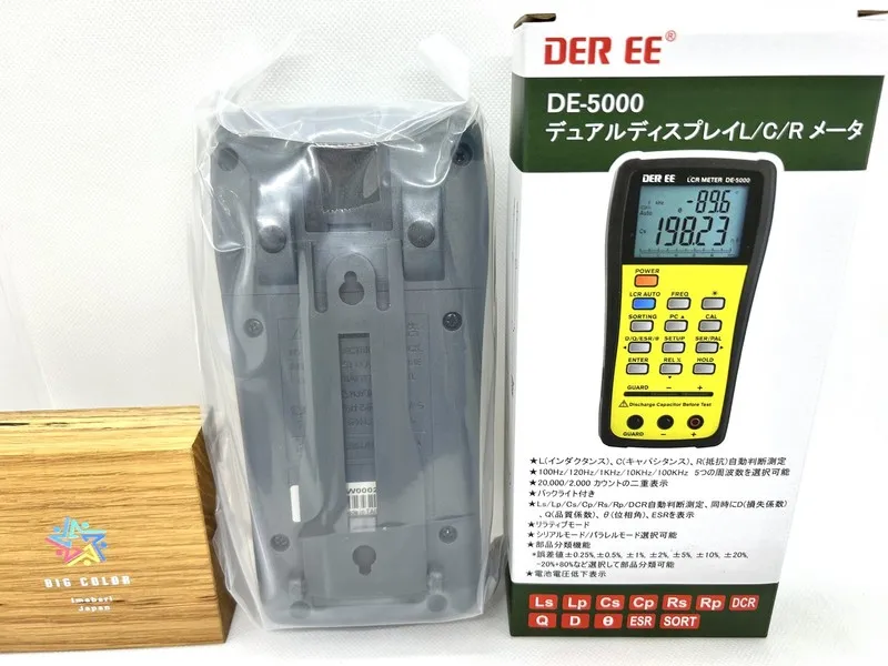 Тестер DER EE DE-5000 High Accuracy Handheld LCR Meter TL-21 TL-23 Set Tools