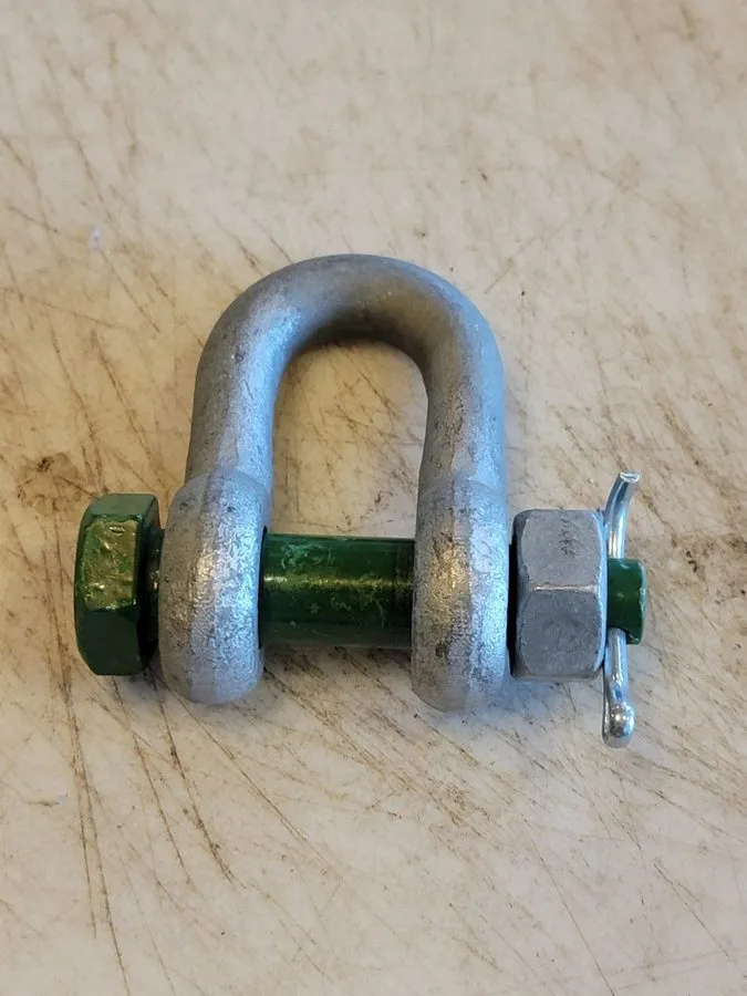 Такелажная скоба GREEN PIN GPGDMB22 D-Shackle,13,000 lb Load Cap,Steel 491W39
