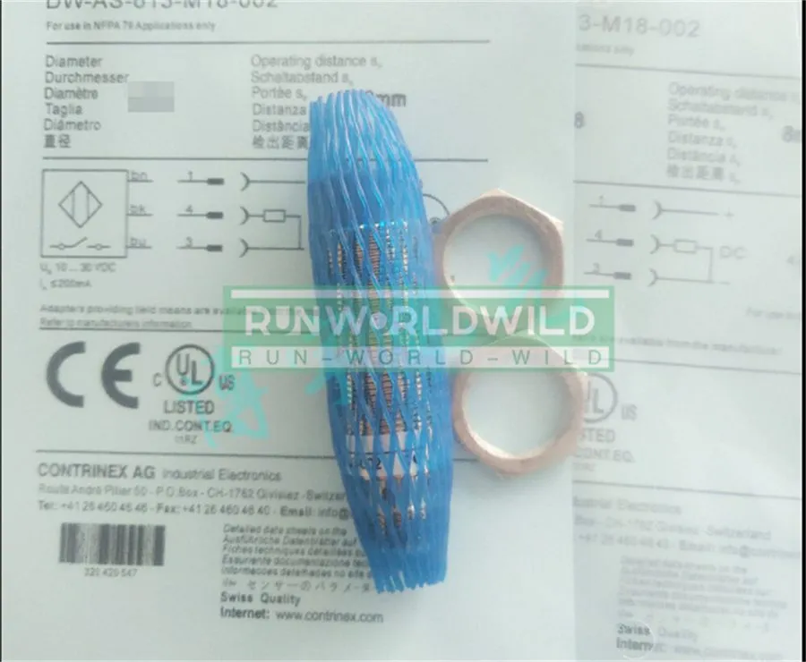 Датчик Contrinex DW-AS-501-M30-002 NPN Prox Sensor