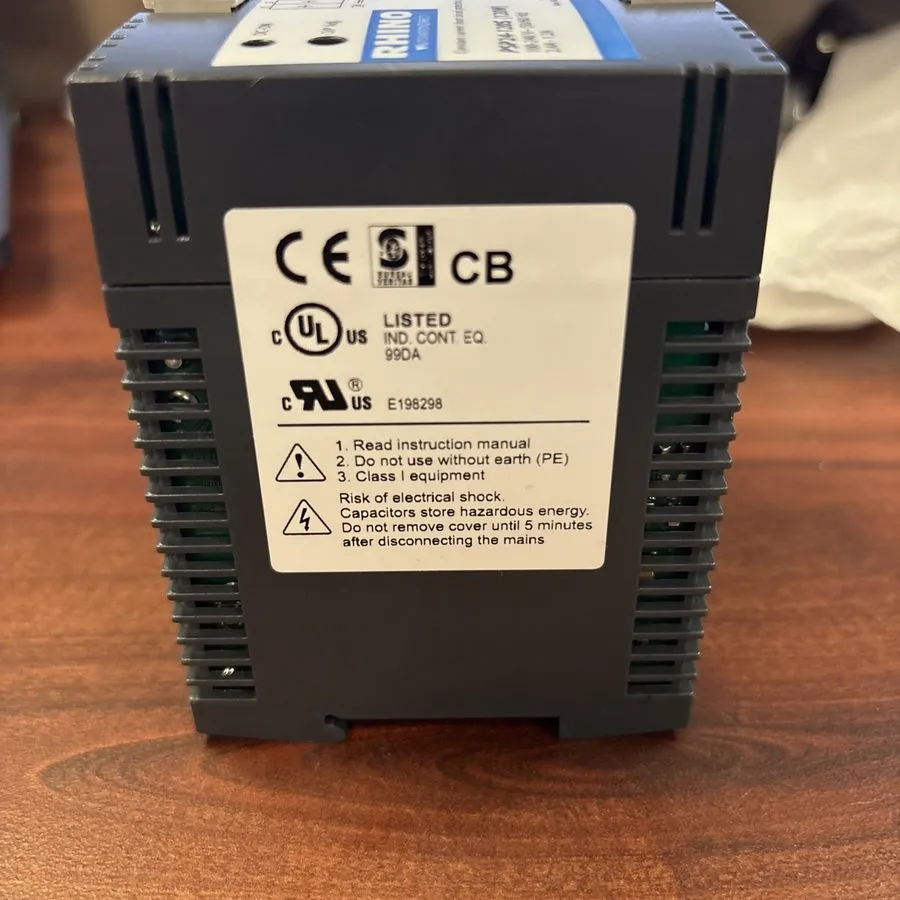 Блок питания RHINO PSP24-120S 24V DC 5A 120W DIN Rail Power Supply 120/240VAC