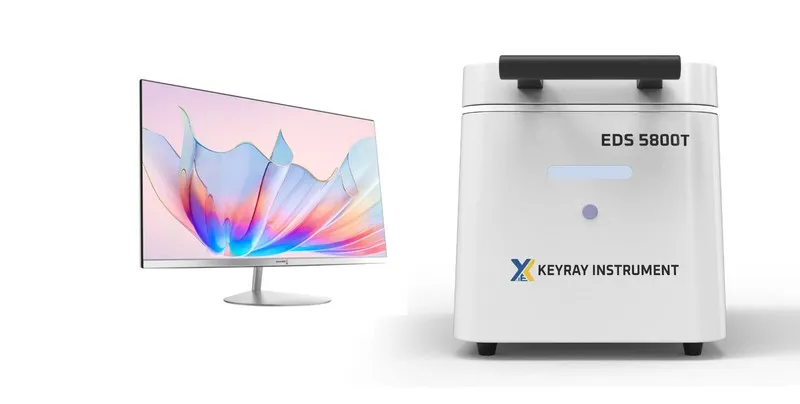 Анализатор спектра EDS-5800T 26 Elements XRF Spectrum Analyzer Gold Purity preci