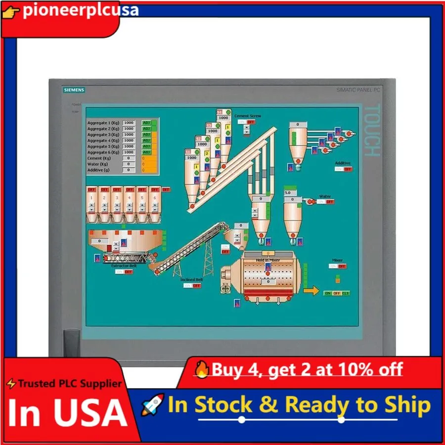 Промышленный компьютер Siemens 6AV7875-0AE10-1AC0 SIMATIC PANEL PC 677B
