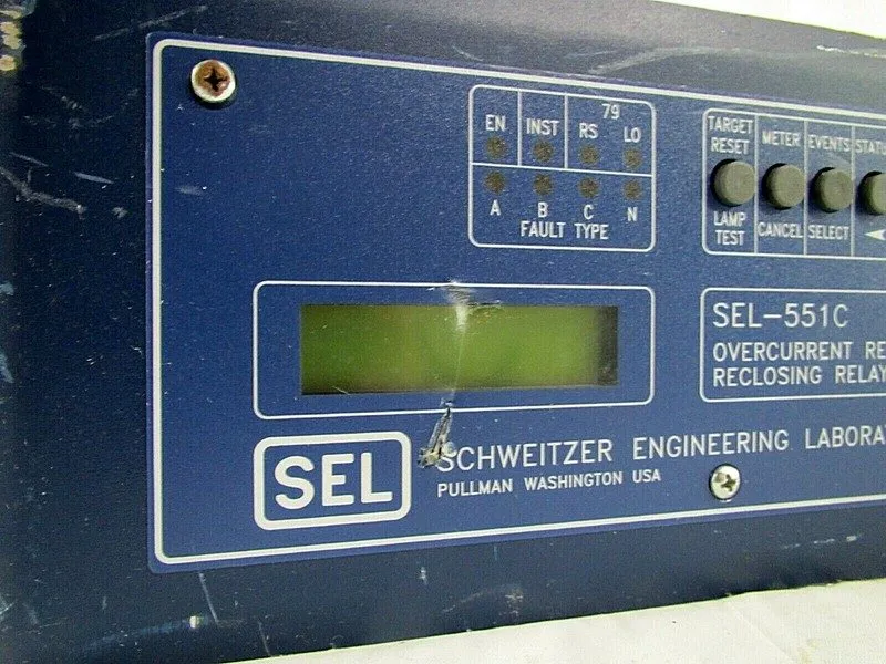 Реле защиты SEL Schweitzer Engineering Laboratories SEL-551C Relay Unit