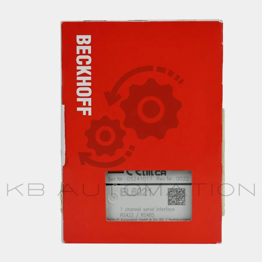 Модуль ввода-вывода Beckhoff EL6022 EtherCAT Terminal, 2-channel, Serial, RS422/