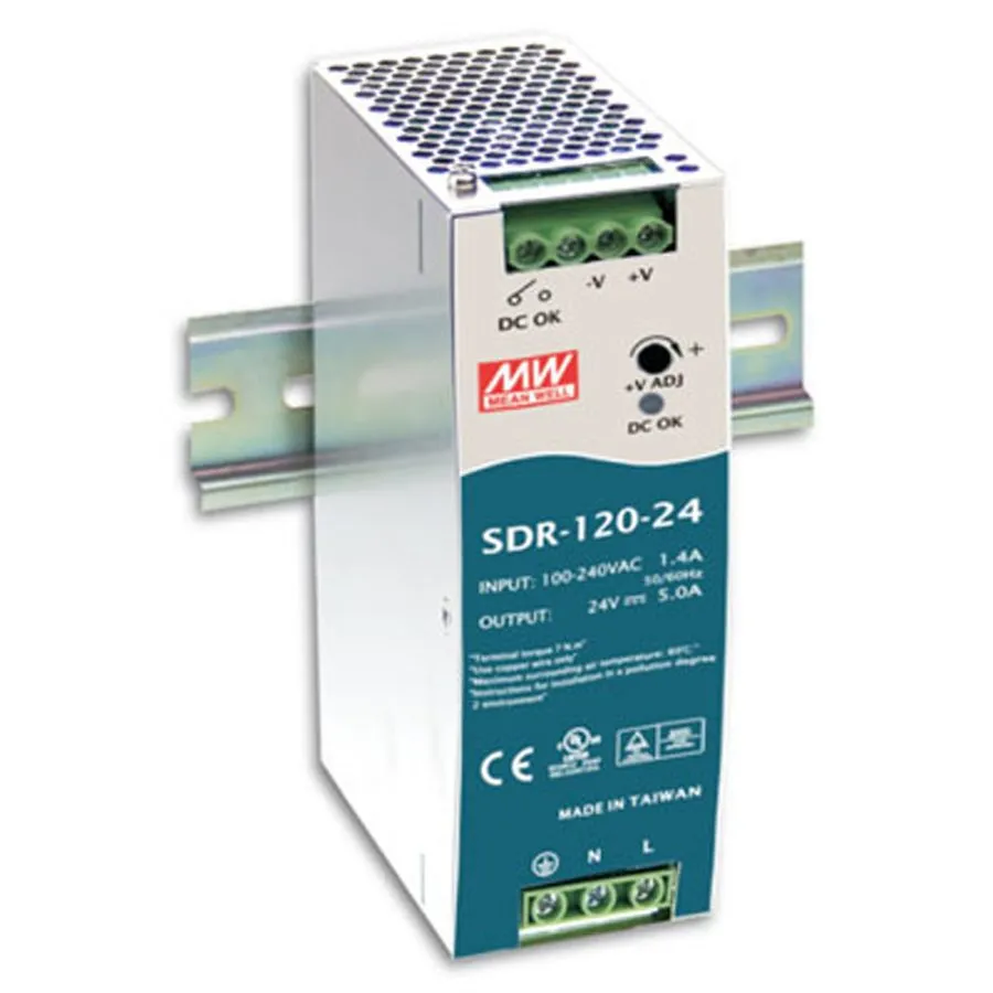 Блок питания SDR-120-48 AC to DC Din-Rail Power Supply with PFC Function, 48VDC,