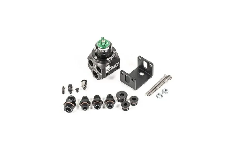 Фитинг Radium 20-1100-01 Green Multi-Port Fuel Pressure Regulator Fittings Inclu