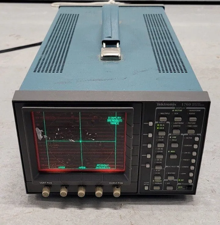 Маршрутизатор Tektronix 1760 Series vector monitor