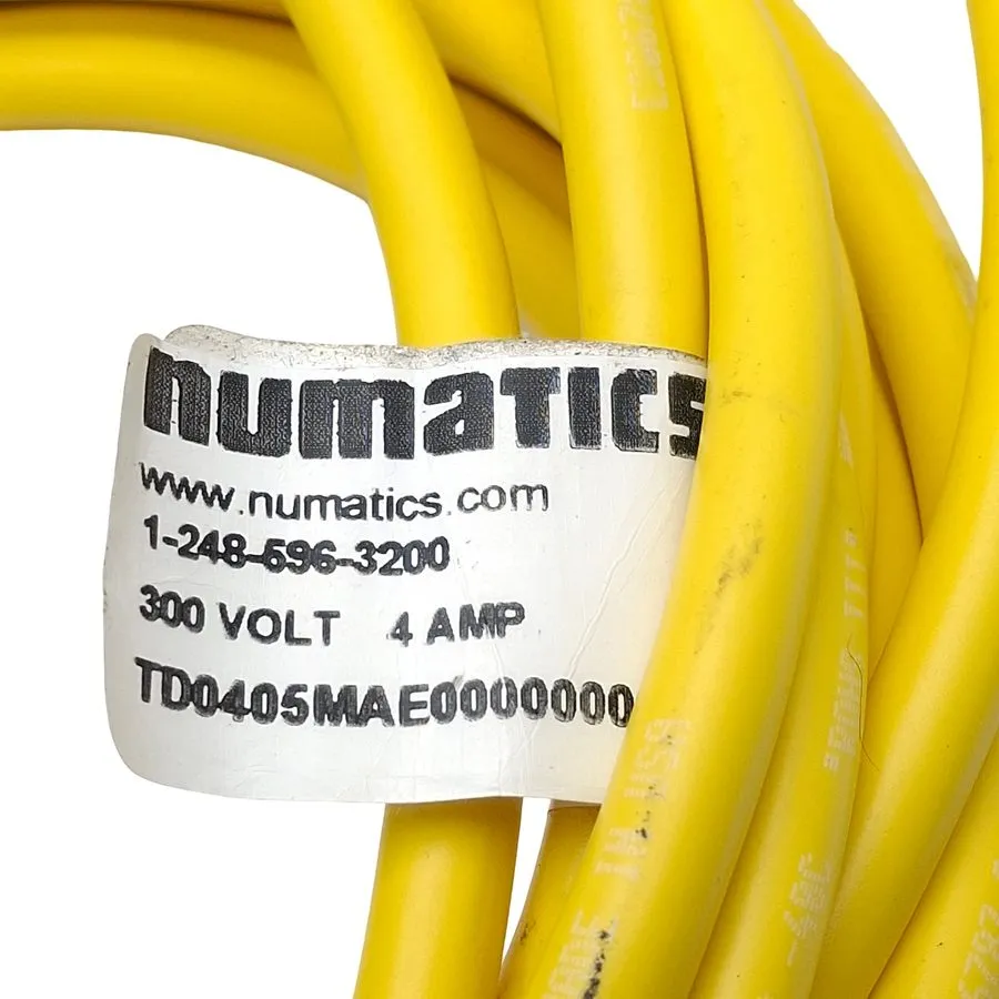 Соединительный кабель NUMATICS ASCO TD0405MAE0000000 Single Ended Cordset M12 90