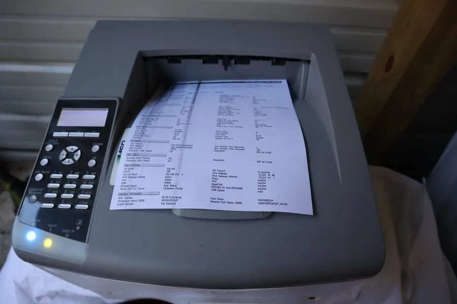 Лазерный принтер Ricoh Aficio SP4310N Laser Printer-Monochrome