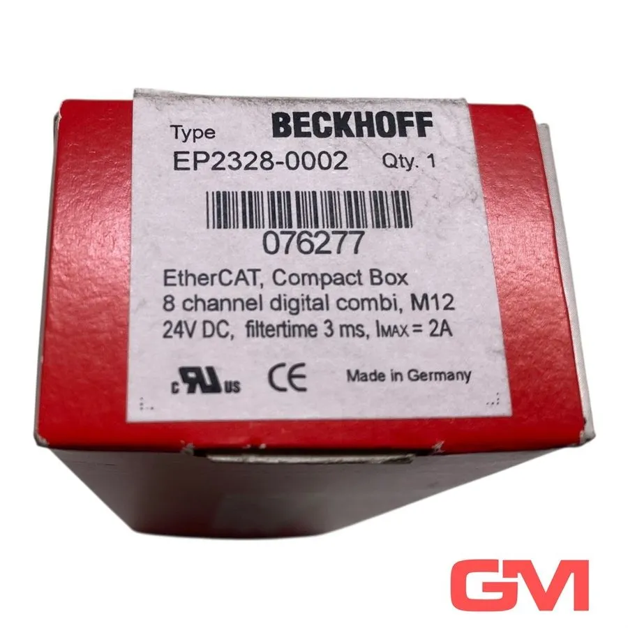 IIoT-устройство Beckhoff EtherCAT Box 24V DC 3ms 2A M12 EP2328-0002