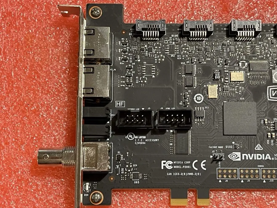GPU-ускоритель NVIDIA PNY Quadro Sync II Framelock Add-On Card 699-52061-0500-10 — фото лота 2
