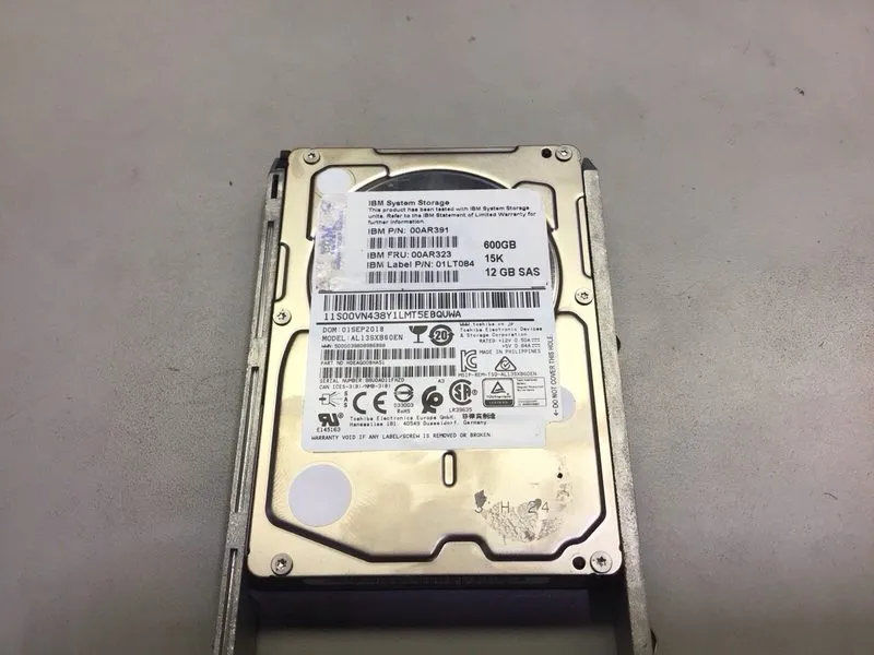 Жёсткий диск Dell 600GB 15K 2.5 Enterprise Class SAS 12Gb/s HDD 512N AL13SXB60EN — фото лота 2