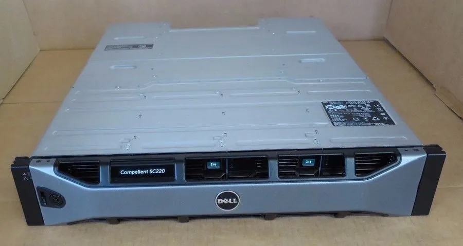 Дисковая полка Dell Compellent SC200 24TB 12 x 2TB SAS Direct Attached Storage A