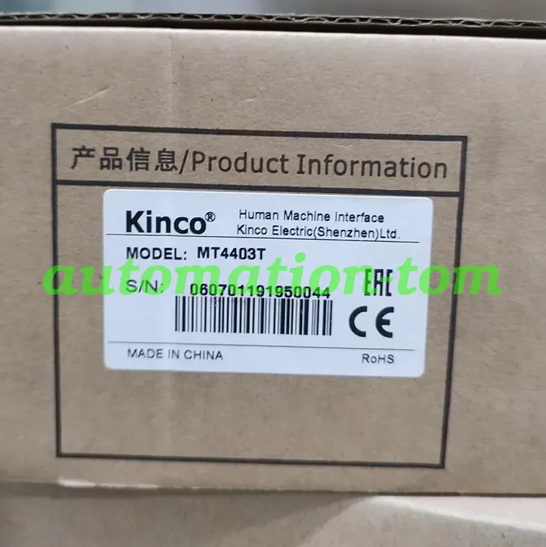 Панель оператора KINCO TOUCH SCREEN PANEL 8" HMI MT4403T