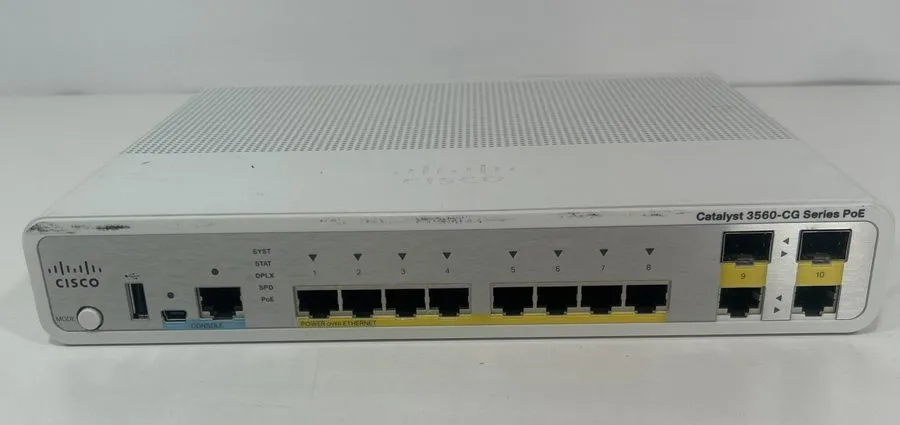 Коммутатор Cisco Catalyst 3560-CG Series PoE 8 port Ethernet Switch