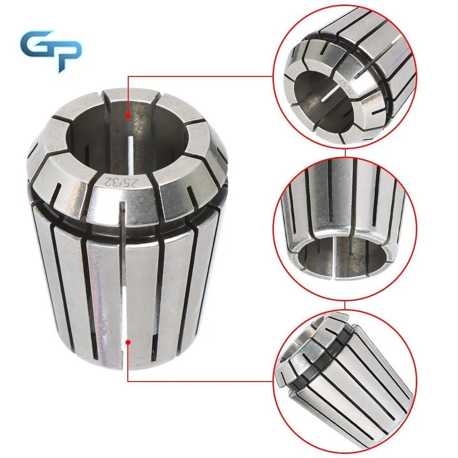 Режущий инструмент Collet Set ER32 Collet Chuck 1/16 inch-3/4 inch Holder Spring — фото лота 2