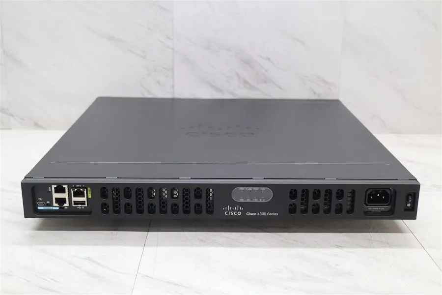 Маршрутизатор Cisco ISR4331/k9 Integrated Services Router ISR4331-DNA w/ NIM-2GE — фото лота 2