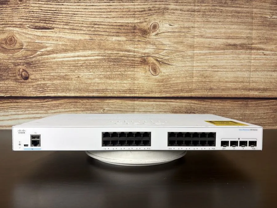 Коммутатор Cisco CBS350-24T-4G 24-Port Managed Ethernet Switch C1109DS