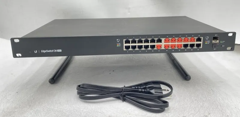 Коммутатор Ubiquiti EdgeSwitch 24 24-Port 500W Managed PoE+ Switch ES-24-500W